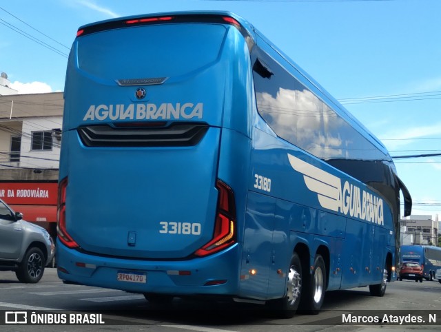Viação Águia Branca 33180 na cidade de Linhares, Espírito Santo, Brasil, por Marcos Ataydes. N. Número da foto: #13235608.