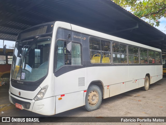 ATT - Atlântico Transportes e Turismo - Ilhéus 2080 na cidade de Ilhéus, Bahia, Brasil, por Fabrício Portella Matos. Número da foto: #13235743.