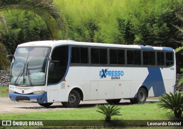 Expresso Barra Turismo 1400 na cidade de Barra do Piraí, Rio de Janeiro, Brasil, por Leonardo Daniel. Número da foto: #13236324.