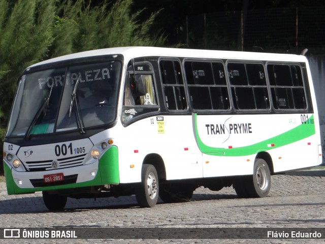 TransPryme 005 na cidade de Fortaleza, Ceará, Brasil, por Flávio Eduardo. Número da foto: #13235742.