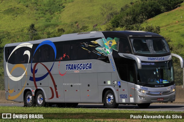 Transguga Transportes e Turismo 15250 na cidade de Aparecida, São Paulo, Brasil, por Paulo Alexandre da Silva. Número da foto: #13236374.