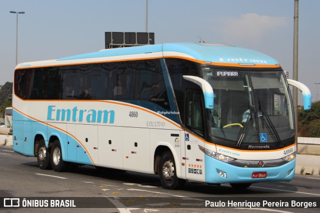 Emtram 4860 na cidade de São Paulo, São Paulo, Brasil, por Paulo Henrique Pereira Borges. Número da foto: #13236716.