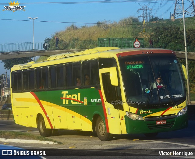 TREL - Transturismo Rei RJ 165.244 na cidade de Duque de Caxias, Rio de Janeiro, Brasil, por Victor Henrique. Número da foto: #13236937.