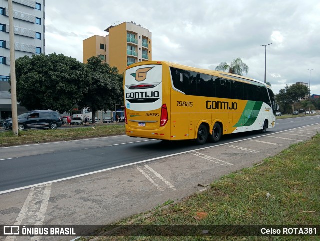 Empresa Gontijo de Transportes 19885 na cidade de Ipatinga, Minas Gerais, Brasil, por Celso ROTA381. Número da foto: #13235541.