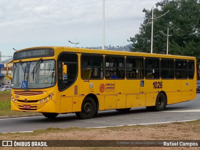 Viação Leme 1026 na cidade de Jundiaí, São Paulo, Brasil, por Rafael Campos. Número da foto: #13236595.