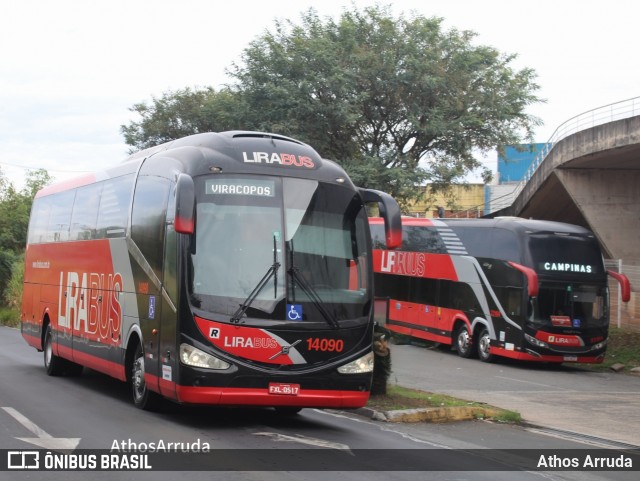 Lirabus 14090 na cidade de Campinas, São Paulo, Brasil, por Athos Arruda. Número da foto: #13236890.