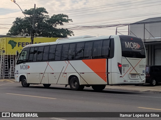 MOBI Transporte 40073 na cidade de Goiânia, Goiás, Brasil, por Itamar Lopes da Silva. Número da foto: #13236886.