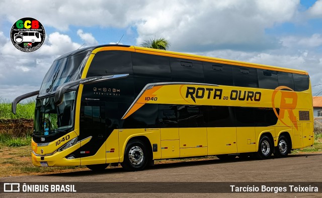 Rota do Ouro Transportes Ltda 1040 na cidade de Tucuruí, Pará, Brasil, por Tarcísio Borges Teixeira. Número da foto: #13235837.