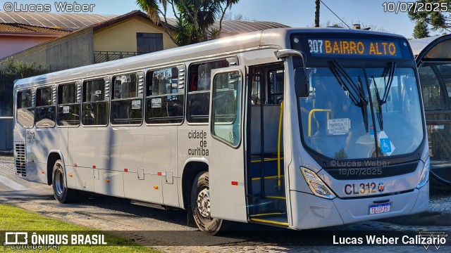 Auto Viação Santo Antônio CL312 na cidade de Curitiba, Paraná, Brasil, por Lucas Weber Calizario. Número da foto: #13237498.