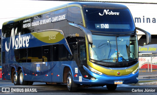 Nobre Turismo 2402 na cidade de Goiânia, Goiás, Brasil, por Carlos Júnior. Número da foto: #13235374.