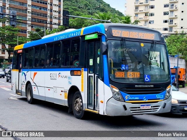 Transportes Futuro C30218 na cidade de Rio de Janeiro, Rio de Janeiro, Brasil, por Renan Vieira. Número da foto: #13236489.