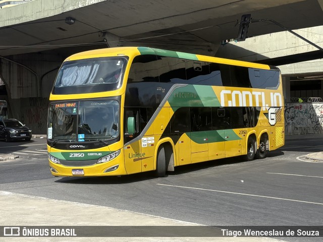 Empresa Gontijo de Transportes 23150 na cidade de Belo Horizonte, Minas Gerais, Brasil, por Tiago Wenceslau de Souza. Número da foto: #13236983.