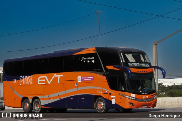 EVT Transportes 1150 na cidade de São Paulo, São Paulo, Brasil, por Diego Henrique. Número da foto: #13235626.