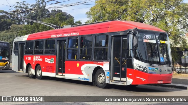 Himalaia Transportes > Ambiental Transportes Urbanos 4 1593 na cidade de São Paulo, São Paulo, Brasil, por Adriano Gonçalves Soares Dos Santos. Número da foto: #13235007.
