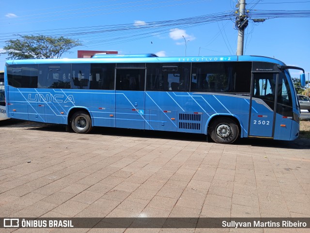 Única Transportes 2502 na cidade de Anápolis, Goiás, Brasil, por Sullyvan Martins Ribeiro. Número da foto: #13236894.
