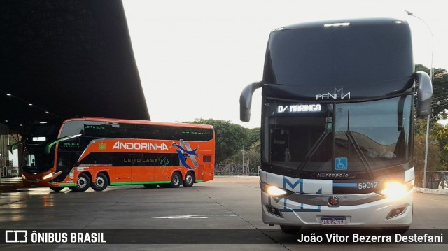 Empresa de Ônibus Nossa Senhora da Penha 59012 na cidade de Maringá, Paraná, Brasil, por João Vitor Bezerra Destefani. Número da foto: #13237748.