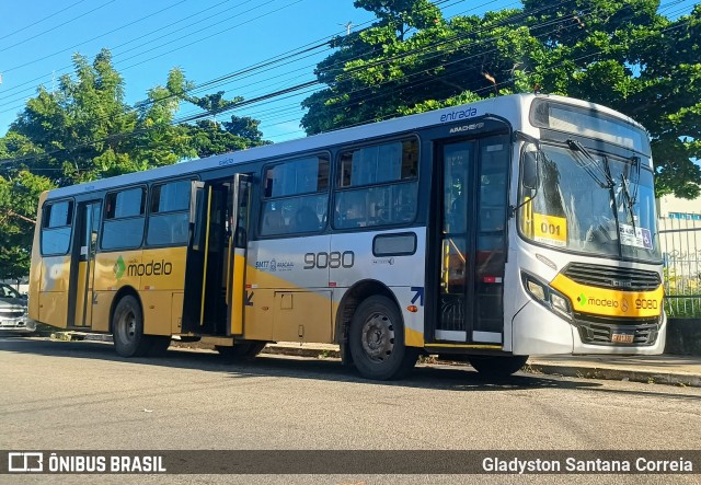 Viação Modelo 9080 na cidade de Aracaju, Sergipe, Brasil, por Gladyston Santana Correia. Número da foto: #13236864.