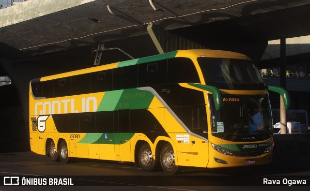 Empresa Gontijo de Transportes 25080 na cidade de Belo Horizonte, Minas Gerais, Brasil, por Rava Ogawa. Número da foto: #13235950.