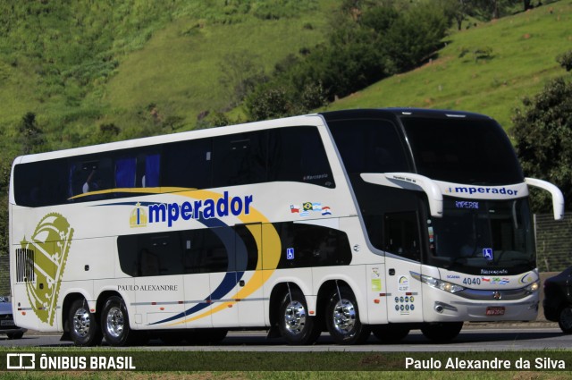 Imperador Turismo 4040 na cidade de Aparecida, São Paulo, Brasil, por Paulo Alexandre da Silva. Número da foto: #13236432.