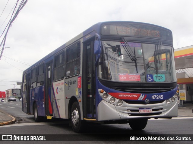 ATT - Alto Tietê Transportes 47.245 na cidade de Mogi das Cruzes, São Paulo, Brasil, por Gilberto Mendes dos Santos. Número da foto: #13234903.