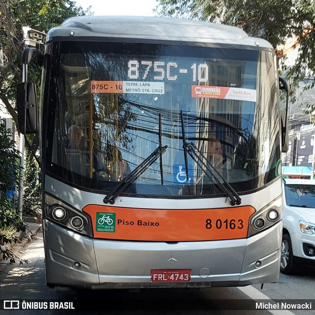 TRANSPPASS - Transporte de Passageiros 8 0163 na cidade de São Paulo, São Paulo, Brasil, por Michel Nowacki. Número da foto: #13237618.