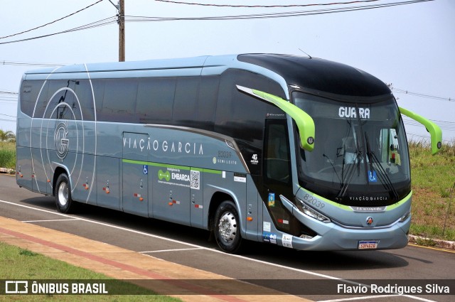 Viação Garcia 82039 na cidade de Umuarama, Paraná, Brasil, por Flavio Rodrigues Silva. Número da foto: #13236230.
