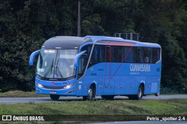 UTIL - União Transporte Interestadual de Luxo 6406 na cidade de Garuva, Santa Catarina, Brasil, por Petris _spotter 2.4. Número da foto: #13234880.