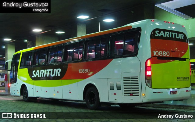 Saritur - Santa Rita Transporte Urbano e Rodoviário 10880 na cidade de Belo Horizonte, Minas Gerais, Brasil, por Andrey Gustavo. Número da foto: #13236762.