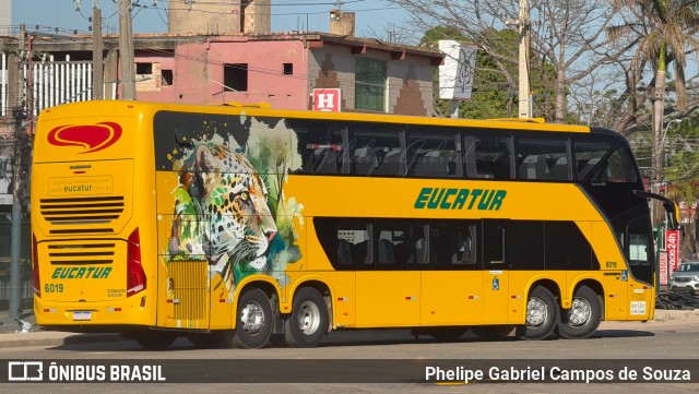 Eucatur - Empresa União Cascavel de Transportes e Turismo 6019 na cidade de Porto Velho, Rondônia, Brasil, por Phelipe Gabriel Campos de Souza. Número da foto: #13236733.