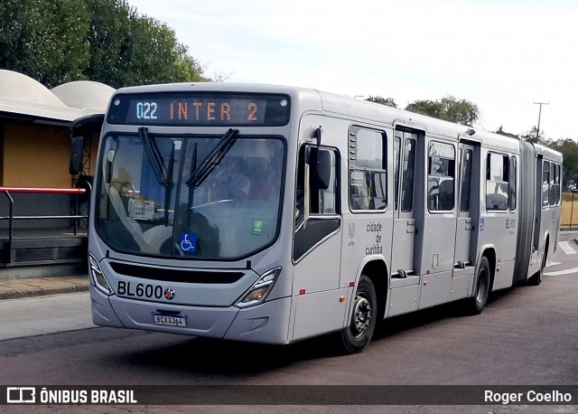 Transporte Coletivo Glória BL600 na cidade de Curitiba, Paraná, Brasil, por Roger Coelho. Número da foto: #13236411.