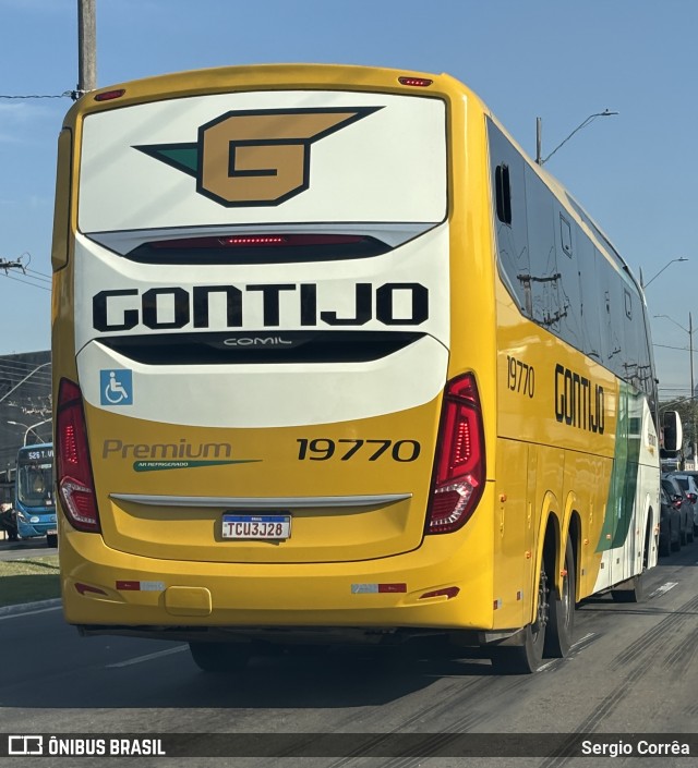Empresa Gontijo de Transportes 19770 na cidade de Vila Velha, Espírito Santo, Brasil, por Sergio Corrêa. Número da foto: #13237645.