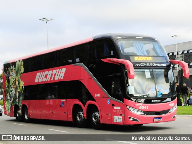 Eucatur - Empresa União Cascavel de Transportes e Turismo 6041 na cidade de Barueri, São Paulo, Brasil, por Kelvin Silva Caovila Santos. Número da foto: #13237664.