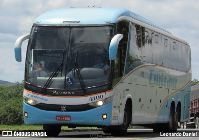 Emtram 4100 na cidade de Barra do Piraí, Rio de Janeiro, Brasil, por Leonardo Daniel. Número da foto: #13236293.