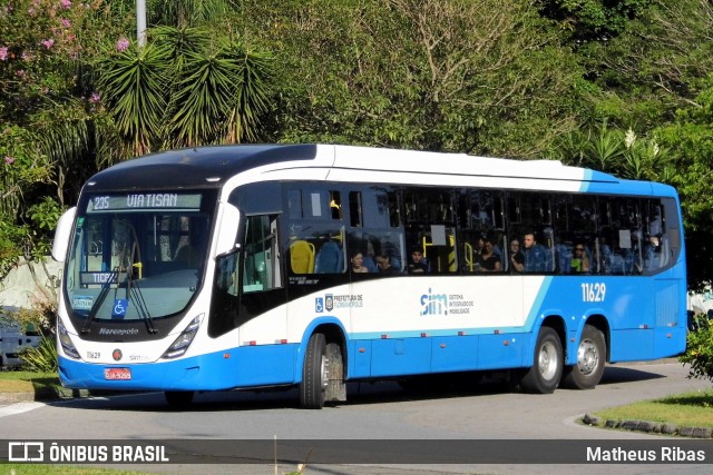 Canasvieiras Transportes 11629 na cidade de Florianópolis, Santa Catarina, Brasil, por Matheus Ribas. Número da foto: #13237101.