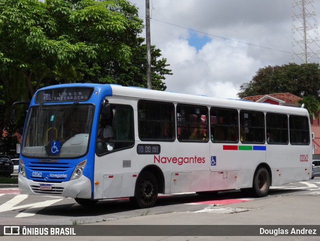Consórcio Navegantes - 02 > Viação São Jorge > Transurb Transporte Urbano 02062 na cidade de João Pessoa, Paraíba, Brasil, por Douglas Andrez. Número da foto: #13237418.