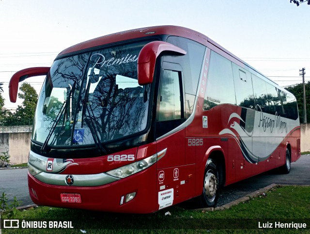 Empresa de Ônibus Pássaro Marron 5825 na cidade de Mogi das Cruzes, São Paulo, Brasil, por Luiz Henrique. Número da foto: #13235110.