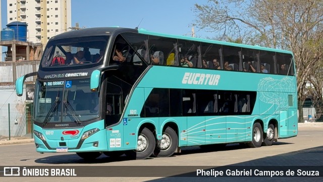 Eucatur - Empresa União Cascavel de Transportes e Turismo 6017 na cidade de Porto Velho, Rondônia, Brasil, por Phelipe Gabriel Campos de Souza. Número da foto: #13236593.