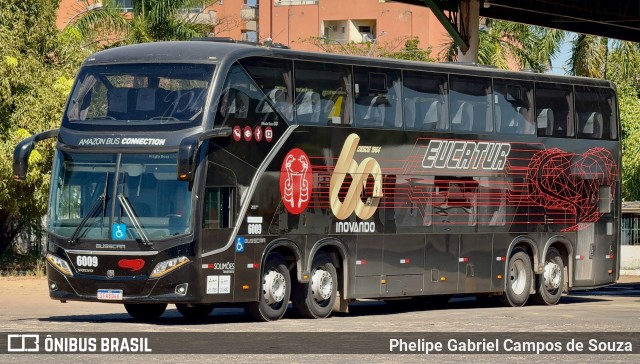 Eucatur - Empresa União Cascavel de Transportes e Turismo 6009 na cidade de Porto Velho, Rondônia, Brasil, por Phelipe Gabriel Campos de Souza. Número da foto: #13236647.