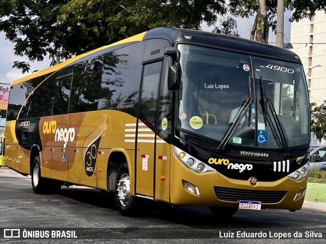 Ouro Negro Transportes e Turismo 4900 na cidade de Niterói, Rio de Janeiro, Brasil, por Luiz Eduardo Lopes da Silva. Número da foto: #13235119.