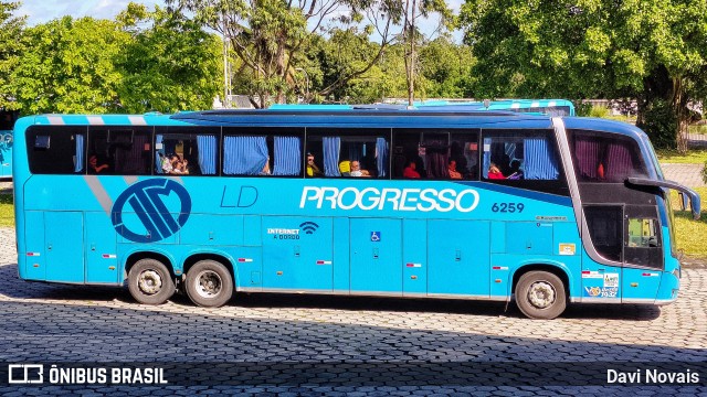 Auto Viação Progresso 6259 na cidade de João Pessoa, Paraíba, Brasil, por Davi Novais. Número da foto: #13234978.