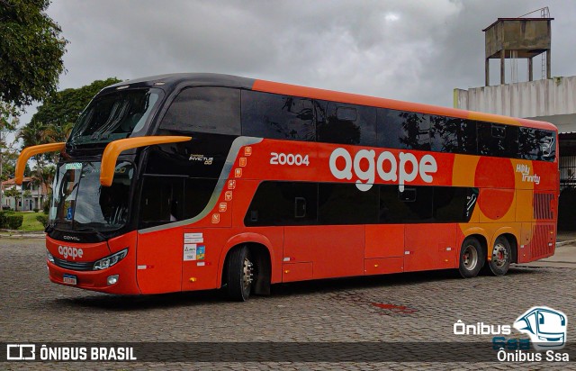 Agape Turismo 20004 na cidade de Amargosa, Bahia, Brasil, por Ônibus Ssa. Número da foto: #13237123.