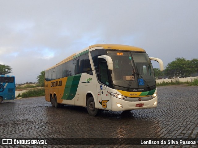 Empresa Gontijo de Transportes 16515 na cidade de Caruaru, Pernambuco, Brasil, por Lenilson da Silva Pessoa. Número da foto: #13236545.