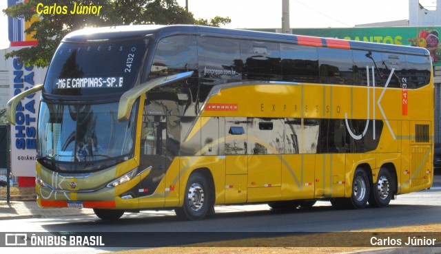 Expresso JK 24132 na cidade de Goiânia, Goiás, Brasil, por Carlos Júnior. Número da foto: #13236765.