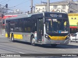 Viação Metrópole Paulista - Zona Leste 3 1722 na cidade de São Paulo, São Paulo, Brasil, por João Pedro Souza. Número da foto: #:id.