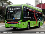 Pêssego Transportes 4 7404 na cidade de São Paulo, São Paulo, Brasil, por Hipólito Rodrigues. Número da foto: #:id.