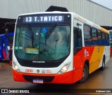 Viação Piracicabana Praia Grande 3800 na cidade de Praia Grande, São Paulo, Brasil, por Adriano Luis. Número da foto: #:id.
