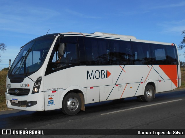 MOBI Transporte 40091 na cidade de Hidrolândia, Goiás, Brasil, por Itamar Lopes da Silva. Número da foto: #13240117.