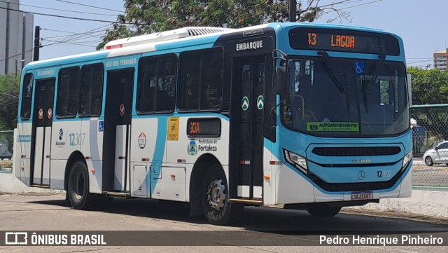 Auto Viação São José 12307 na cidade de Fortaleza, Ceará, Brasil, por Pedro Henrique Pinheiro. Número da foto: #13238410.