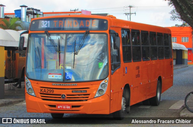 Viação Tamandaré KA299 na cidade de Curitiba, Paraná, Brasil, por Alessandro Fracaro Chibior. Número da foto: #13238516.