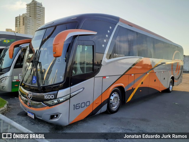 TJ Turismo 1600 na cidade de Itajaí, Santa Catarina, Brasil, por Jonatan Eduardo Jurk Ramos. Número da foto: #13240741.